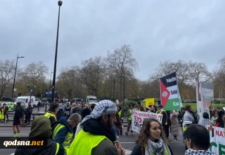 Massive participation in the 22nd national demonstration for Palestine in London