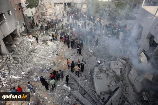 Zionist regime sets Kamal Adwan Hospital ablaze in Gaza