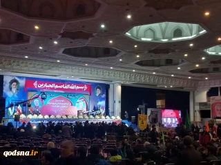 حضور گسترده اقشار مختلف مردم در آیین گرامیداشت شهید سلیمانی در تهران