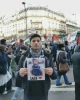 همبستگی با خبرنگاران غزه در پاریس فرانسه 4