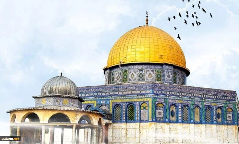 جشن فلسطینی‌ ها در مسجد الاقصی پس از آتش‌ بس 2