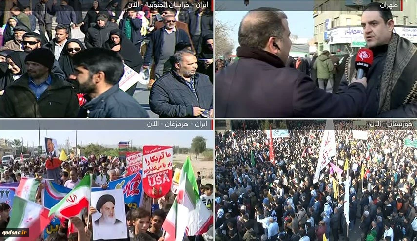 بدء مسيرات الذكرى الـ46 لانتصار الثورة الإسلامية في أرجاء ايران 2