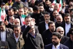 حضور رئیس جمهور در راهپیمایی ۲۲ بهمن 2