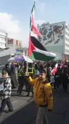 On 46th anniversary of the victory of the 1979 Islamic Revolution:

Iranians show support for Palestine 2