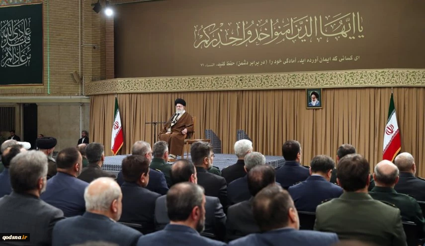 قائد الثورة الاسلامية: الشعب الإيراني أظهر هويته وشخصيته وقدرته وثباته في المسيرات الأخيرة   2