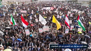 تحذير مليوني في صنعاء من أي عدوان أو تهجير للفلسطينيين
