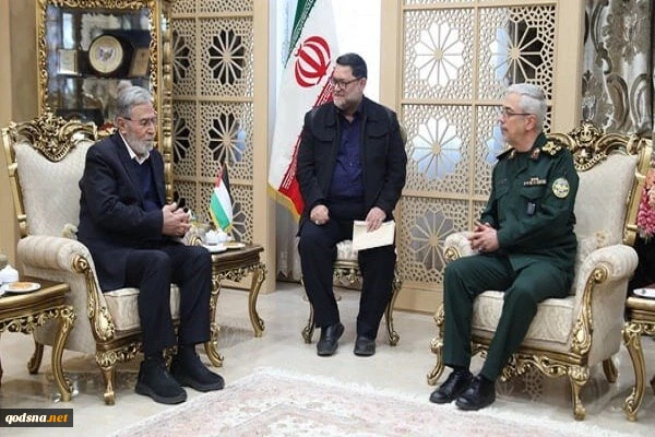 زياد النخالة خلال اللقاء مع اللواء باقري: إيران موطن المقاومة 2