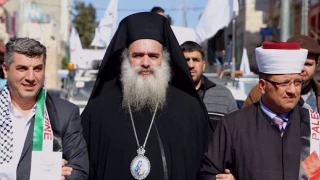 Occupied al-Qud archbishop:

Palestine will never forget Nasrallah