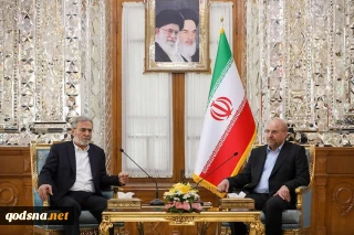 Ghalibaf receives Palestine Islamic Jihad chief for a meeting
