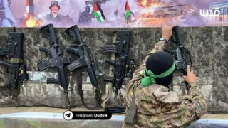 Hamas showcases weapons captured from Israelis+photos