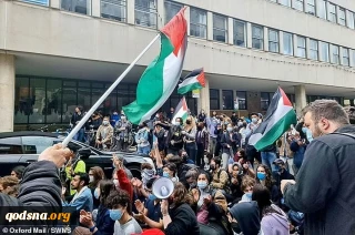 سرکوب دانشجویان معترض به جنایات در غزه/همکاری دانشگاه‌های انگلیس با نهادهای امنیتی افشا شد