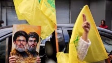 A sea of people converge in Beirut for funeral of martyred Hezbollah leaders