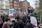 Thousands rally outside Israeli embassy in London to condemn Gaza assault