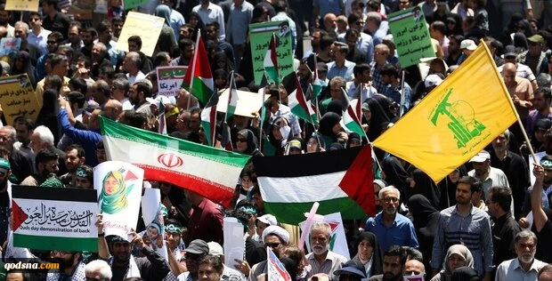 انطلاق مسيرات يوم القدس العالمي في أرجاء ايران 2