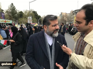 محمدمهدی اسماعیلی در مراسم روز قدس: خون مظلوم دامن ظالمان را می گیرد