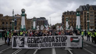 تظاهرات در 80 شهر اسپانیا در محکومیت نسل کشی در غزه