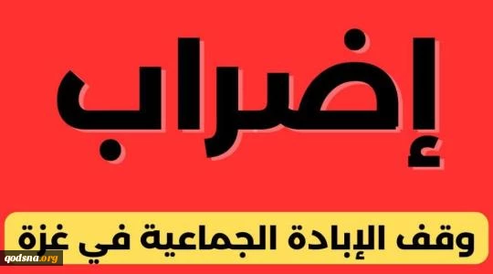 الحملة العالمية لوقف الإبادة تدعو لإضراب عالمي لوقف الحرب على غزة 2