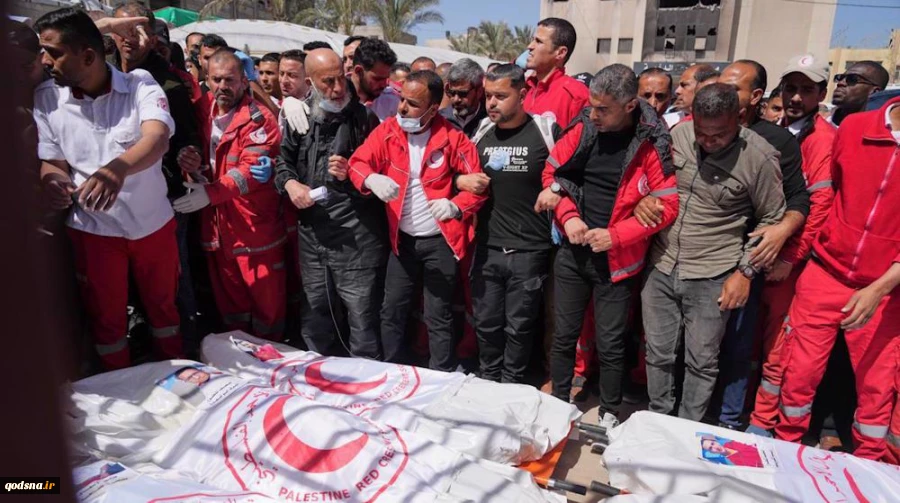 Hamas, Palestine Red Crescent urge independent probe into Israel’s killing of aid workers  2