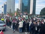 برگزاری راهپیمای‌های حمایت از غزه در سراسر جهان 4