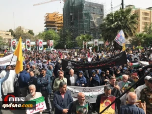 People of Tehran hold rally to condemn Israeli crimes 2