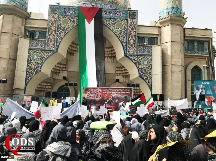 People of Tehran hold rally to condemn Israeli crimes 4