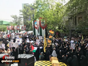 People of Tehran hold rally to condemn Israeli crimes 7
