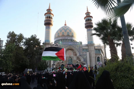 People of Tehran hold rally to condemn Israeli crimes