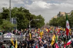 فی جمعة الغضب.. مسیرات فی طهران وشیراز وقم تندیدا بجرائم الاحتلال الإسرائیلی 2