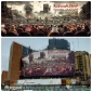 Tehran's Valiasr Sq mural slams world silence on Zionists’ crimes
