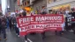 Protesters gather in Times Square demanding release of Columbia graduate Mahmoud Khalil
