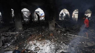 Charred bodies found in school as Israeli strikes kill dozens of Gazans
