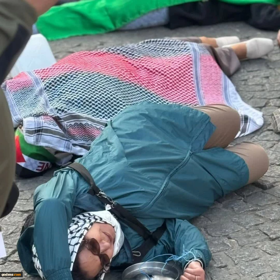جمعی از فعالان حامی فلسطین در پاریس با برگزاری تجمعی اعتراضی، همبستگی خود را با مردم مظلوم غزه ابراز کردند. 2