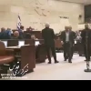 پاره کردن قانون منع پخش اذان در صحن کنست رژیم صهیونیستی