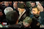IR Leader attends Martyr Hojaji's funeral