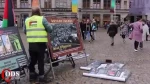 Dutch activist stages solitary protests weekly against Israeli persecution
