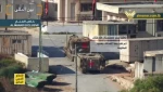 لحظة استهداف حزب الله لآلية إسرائيلية