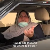 Gaza gets its first female taxi driver