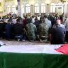 The body of Ahmed Jibril, the leader and founder of the Popular Front for the Liberation of #Palestine – General Command (PFLP-GC), was laid to rest in the Martyrs Cemetery in Yarmouk Refugee Camp on Friday.
 2