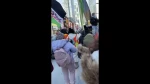 Hundreds protest in Toronto in solidarity with Palestinians - video 2