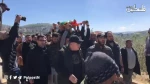 شعار حمایت از مقاومت در مراسم تشییع شهید 10 ساله فلسطینی