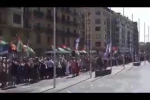 همبستگی با فلسطین در جریان مسابقات دوچرخه سواری اسپانیا