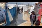 شرایط سخت زندگی آوارگان فلسطینی در سرمای زمستان