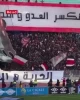 برافراشته شدن تصویر سنوار در ورزشگاه تونسی‌ها