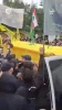 پیکر شهید صفی‌الدین روی شانه‌های عاشقان مقاومت