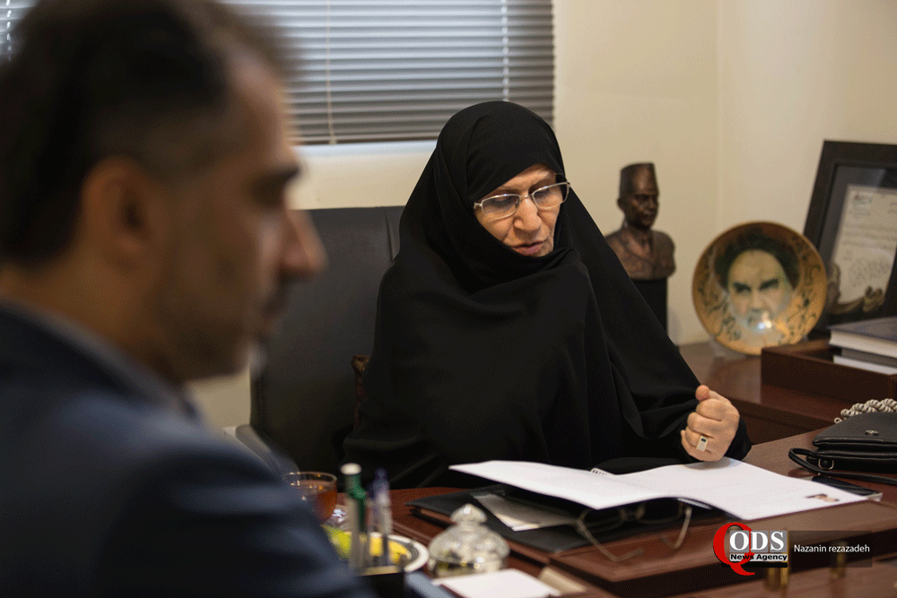 Ahwaz Governor's Meeting with Dr. Zahra Mostafavi Yadagar Imam 4