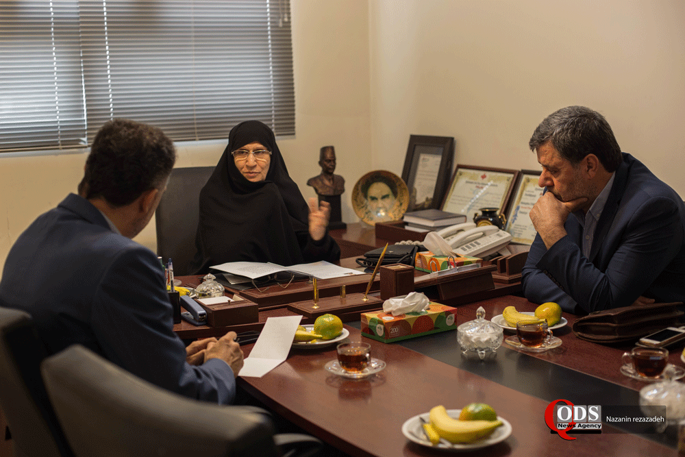 Ahwaz Governor's Meeting with Dr. Zahra Mostafavi Yadagar Imam 5