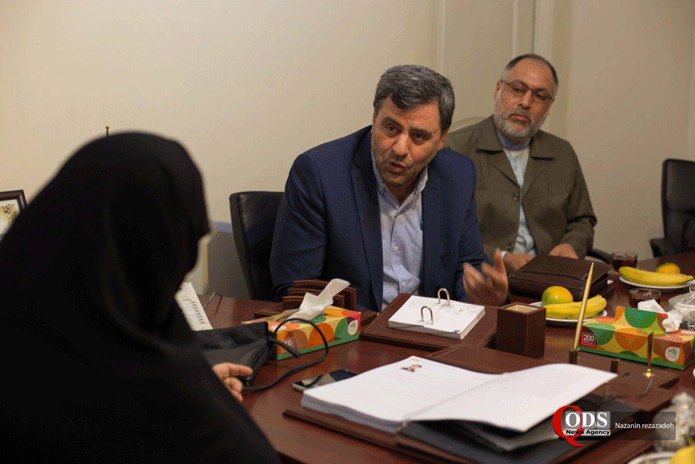 Ahwaz Governor's Meeting with Dr. Zahra Mostafavi Yadagar Imam 7