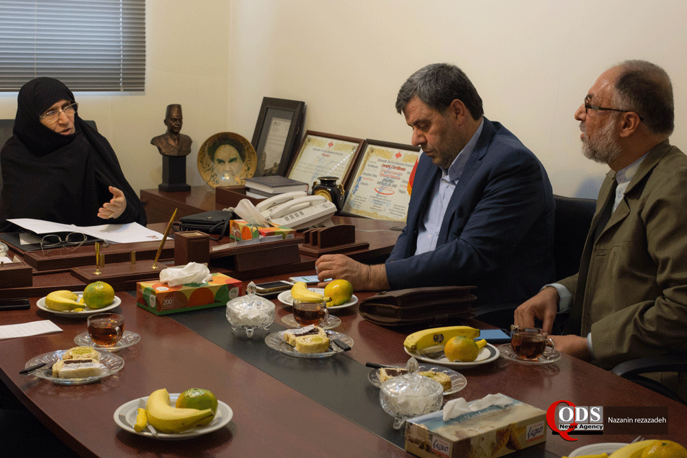 Ahwaz Governor's Meeting with Dr. Zahra Mostafavi Yadagar Imam 9