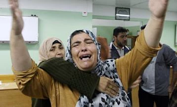 مجزرة أطفال ونساء فی غزة