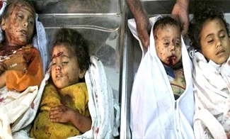 جماهیر غزة تودع شهداء بیت حانون